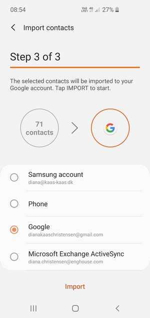 Select Import