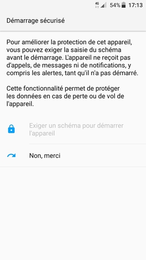 Sélectionnez votre option préférée