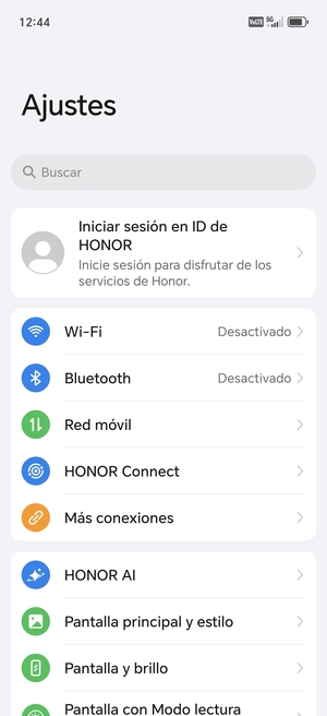 Seleccione Wi-Fi