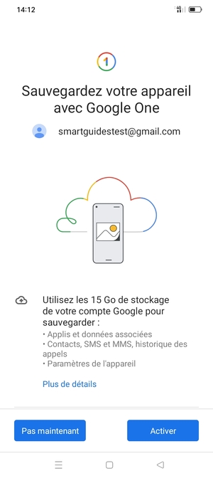 Sélectionnez Activer