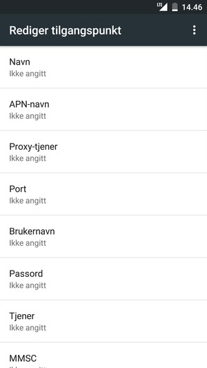 Skriv inn MMS-informasjon