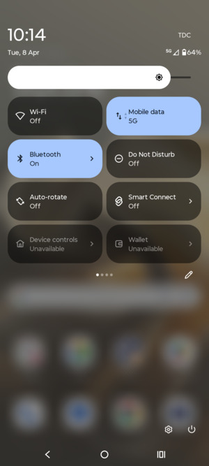 Select Bluetooth