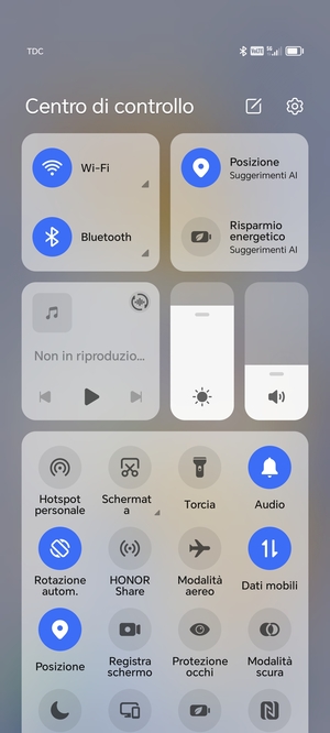 Disattiva Wi-Fi e Bluetooth