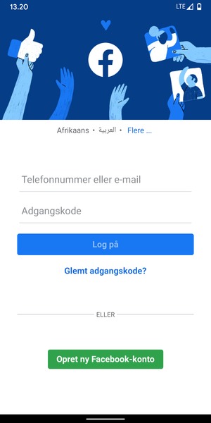Din app er klar til brug