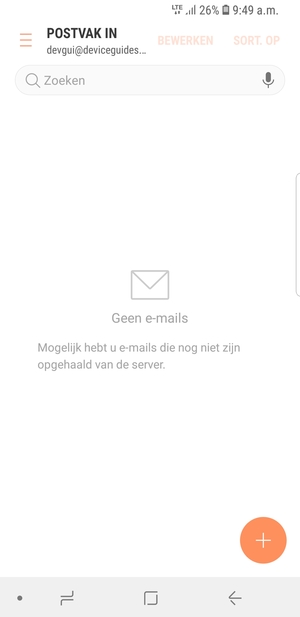 Uw account is klaar voor gebruik