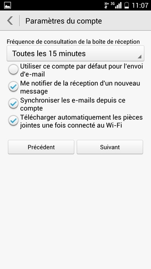 Sélectionnez Suivant