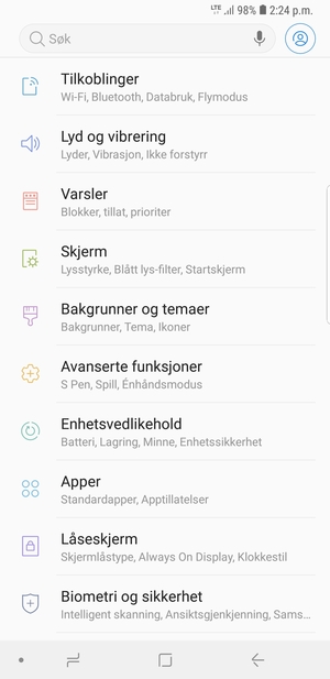 Velg Tilkoblinger