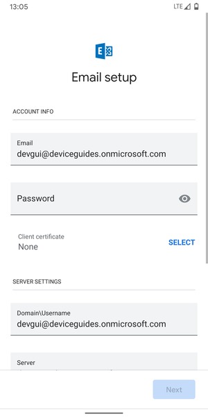 Enter your password