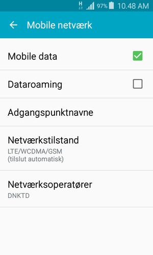 Vælg Adgangspunktnavne
