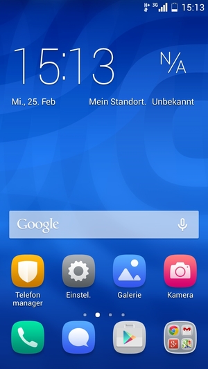 Wählen Sie Einstel.