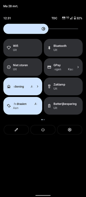 Selecteer Batterijbesparing