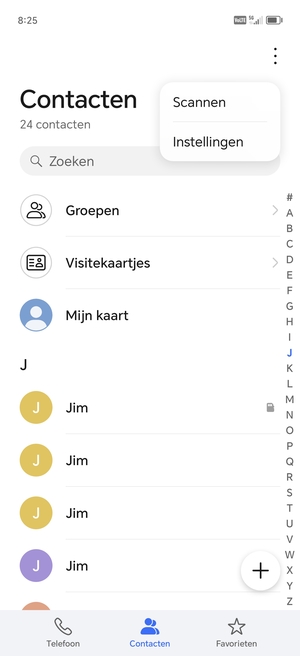 Selecteer Instellingen