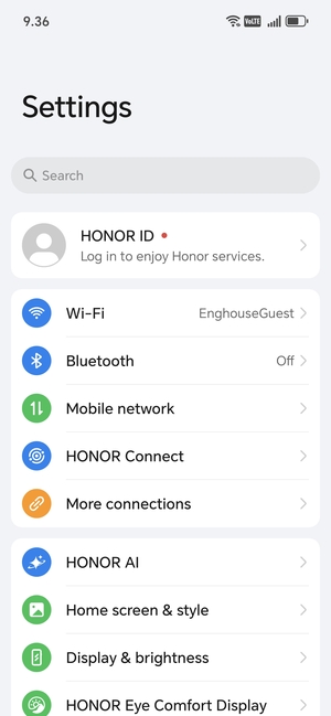 Select Mobile network