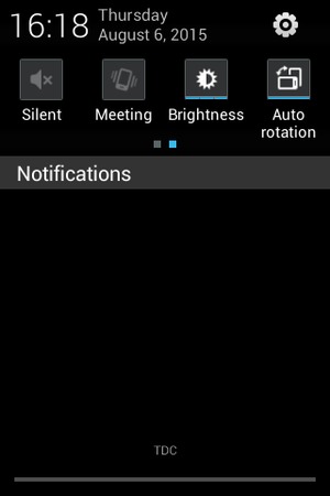 Select Brightness