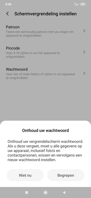 Selecteer Begrepen