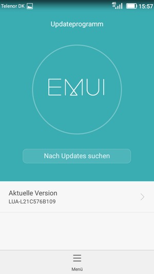 Wählen Sie Nach Updates suchen