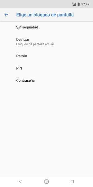 Seleccione Patrón