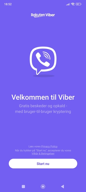 Din app er klar til brug
