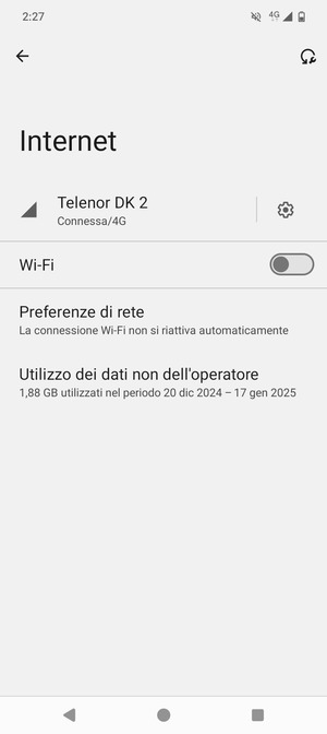 Attiva Wi-Fi
