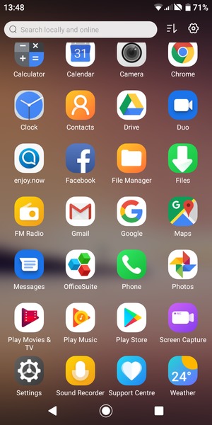 Scroll to and select Settings