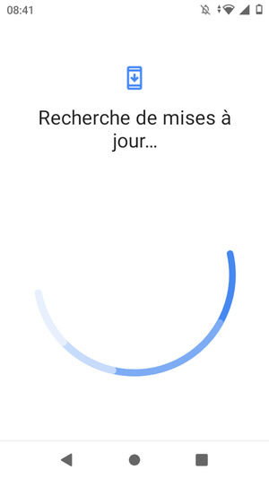 Veuillez attendre la fin de la recherche