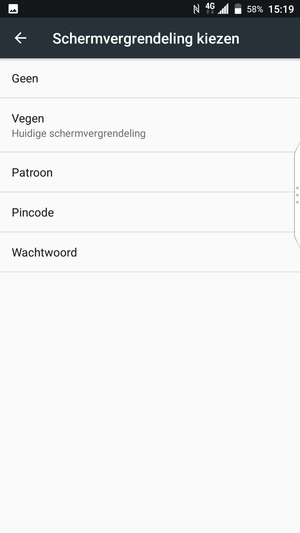 Selecteer Patroon