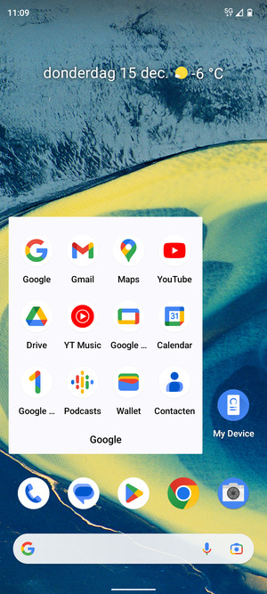 Selecteer Gmail