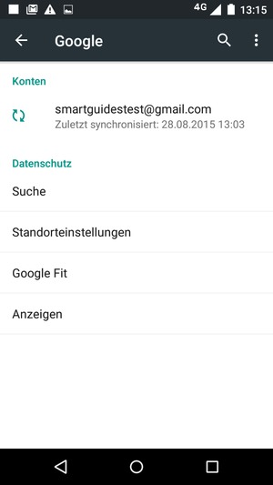 Wählen Sie Ihr Konto