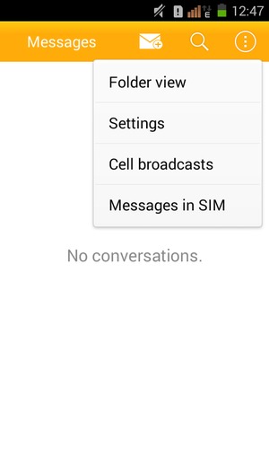 Select Settings