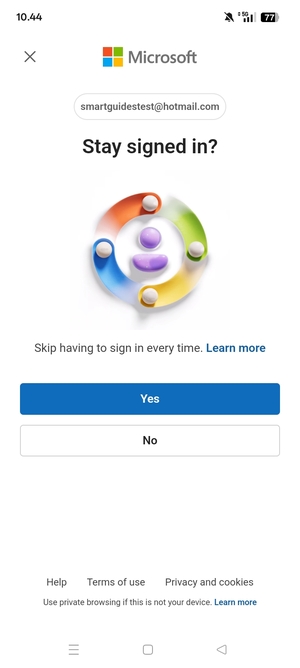 Select your preferred option