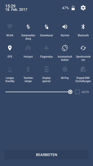 Schalten Sie Bluetooth aus