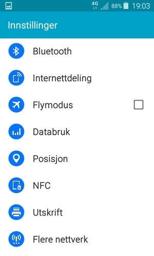 Bla til og velg Flere nettverk