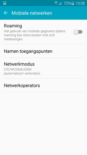 Selecteer Namen toegangspunten