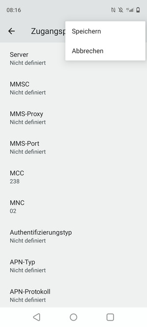 Wählen Sie Speichern