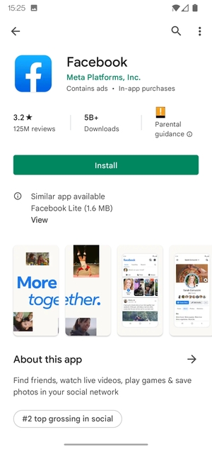 Select Install