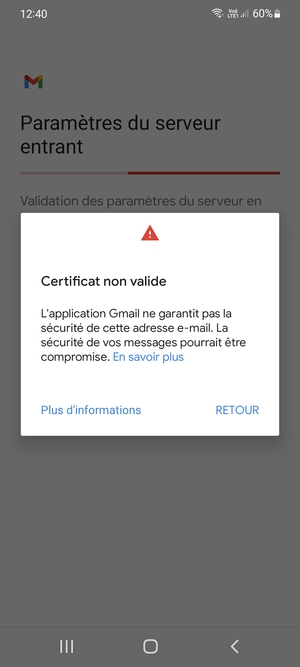 Sélectionnez Plus d'informations