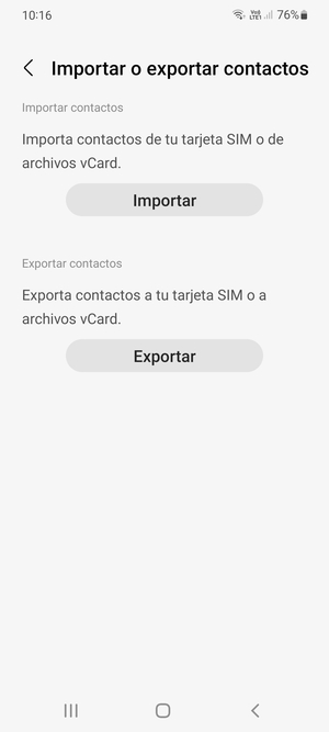 Seleccione Importar