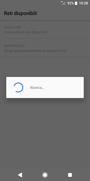Attendi il completamento della ricerca