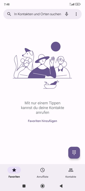 Wählen Sie Tastatur