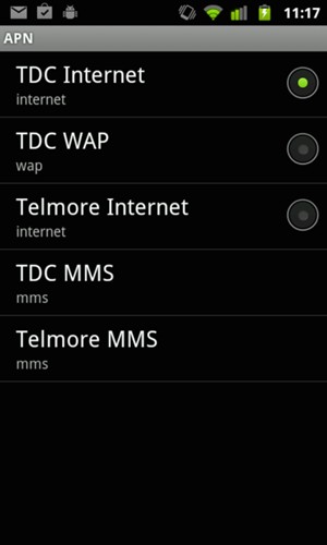 El teléfono ha sido configurado para MMS