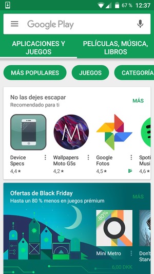 Seleccione la barra de Búsqueda
