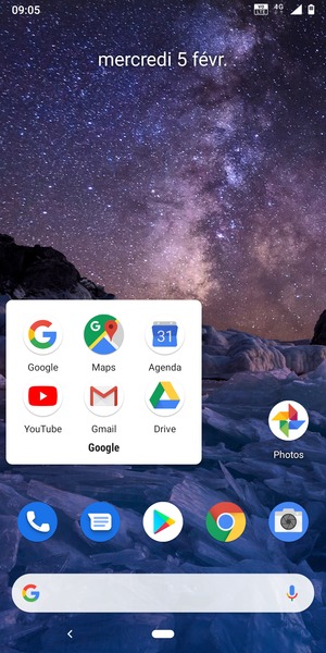 Sélectionnez Gmail