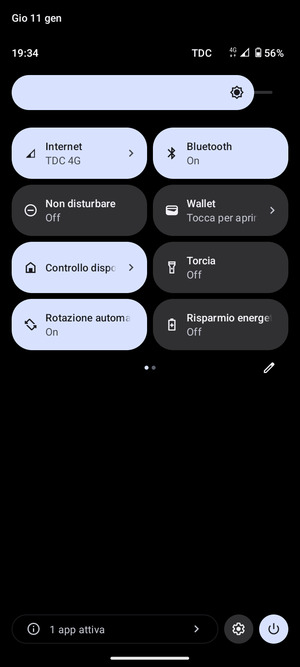 Disattiva Bluetooth