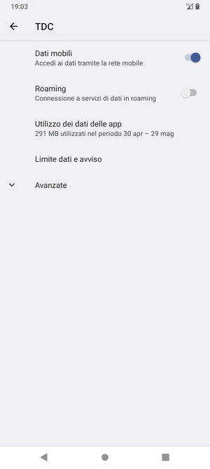 Seleziona Avanzate