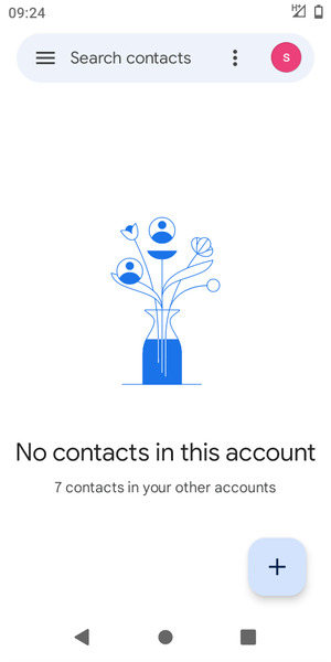 Select your account