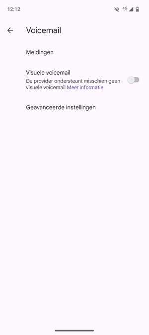 Selecteer Geavanceerde instellingen