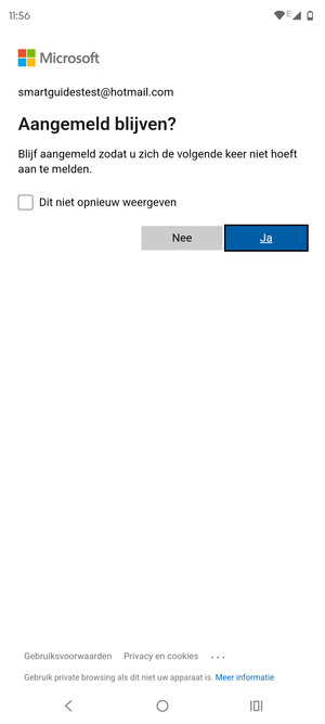 Selecteer uw voorkeursoptie