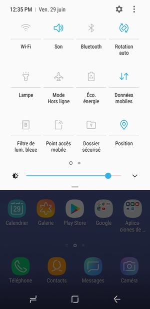 Désactiver le Position