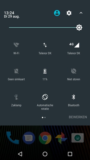Selecteer Bluetooth