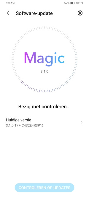 Wacht tot de zoekopdracht beëindigd is